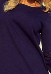 LBD Exclusive Navy Margot Shift Dress