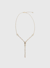 Arica Y Necklace Gold
