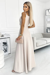 LBD Exclusive Oyster Chiara Maxi Dress