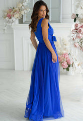 LBD Exclusive Royal Blue Angelina Tulle Dress