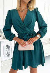 LBD Exclusive Green Bindy Dress