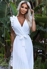 LBD Exclusive White Mirabella Cocktail Dress
