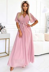 LBD Exclusive Pink Ella Maxi Dress