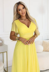 LBD Exclusive Lemon Limencello Maisie Maxi Dress