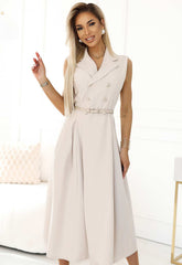 LBD Exclusive Cream Becky Shirt Dress
