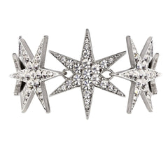 loveRocks Mega Crystal Encrusted Star Bracelet