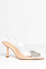 Miss Diva Nude Lolya Court Shoe