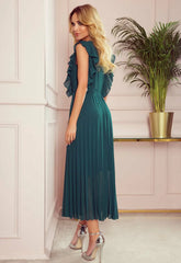 LBD Exclusive Green Emily Wedding Guest Dress