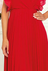 LBD Exclusive Red Emily Wedding Guest Dress
