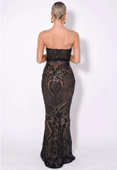 NAZZ Collection Black Kenza Maxi Dress