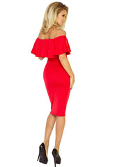LBD Exclusive Red Scarlett Dress