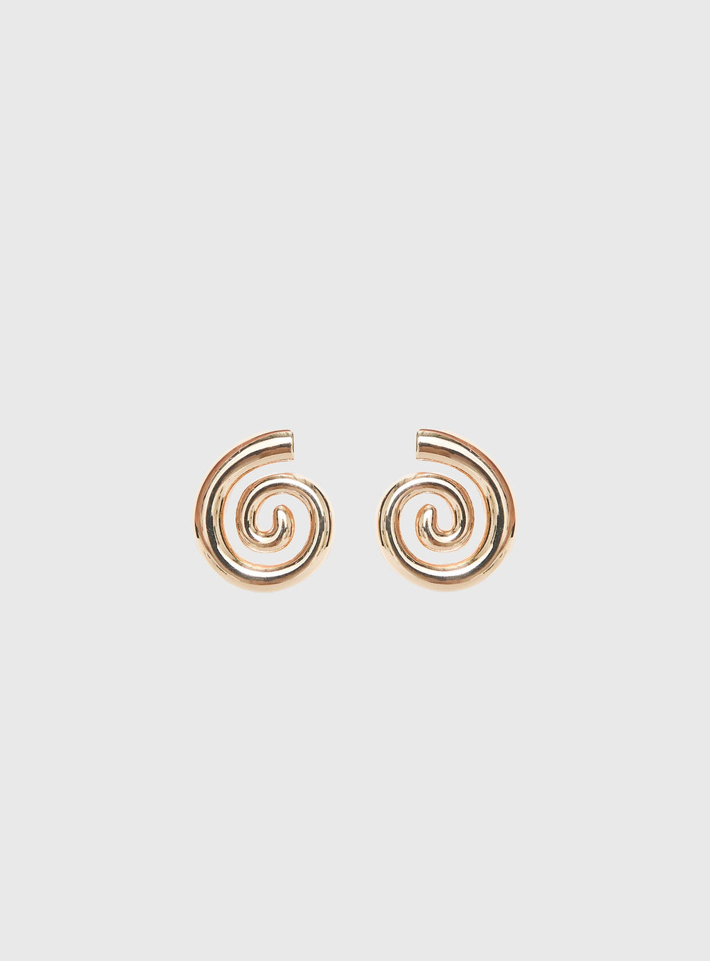 Ameleah Spiral Earrings Gold
