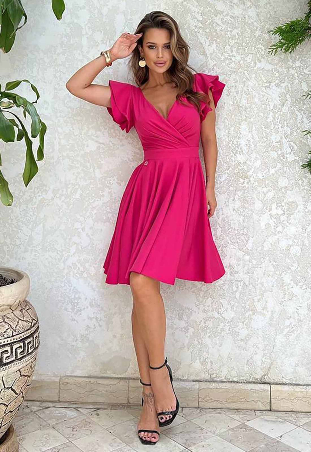 LBD Exclusive Pink Eloise Party Dress