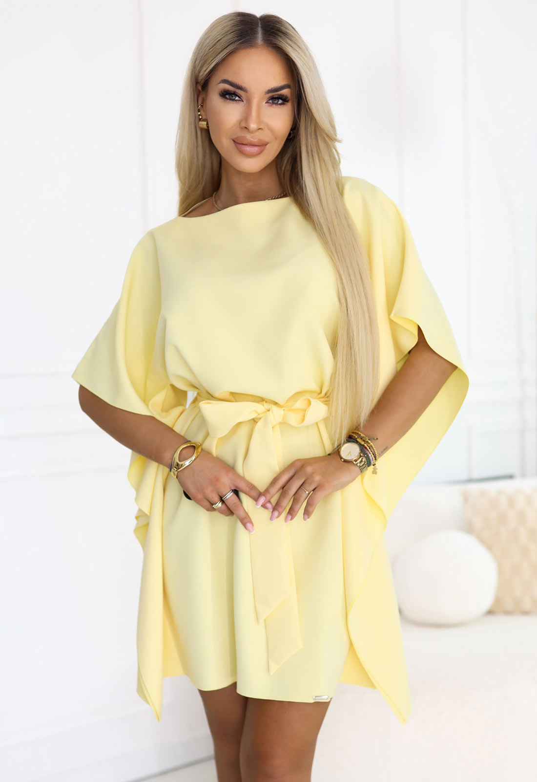 LBD Exclusive Lemon Butterfly Dress