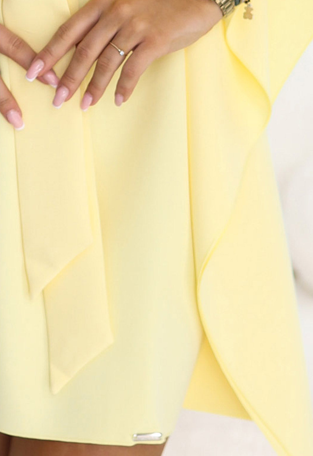 LBD Exclusive Lemon Butterfly Dress