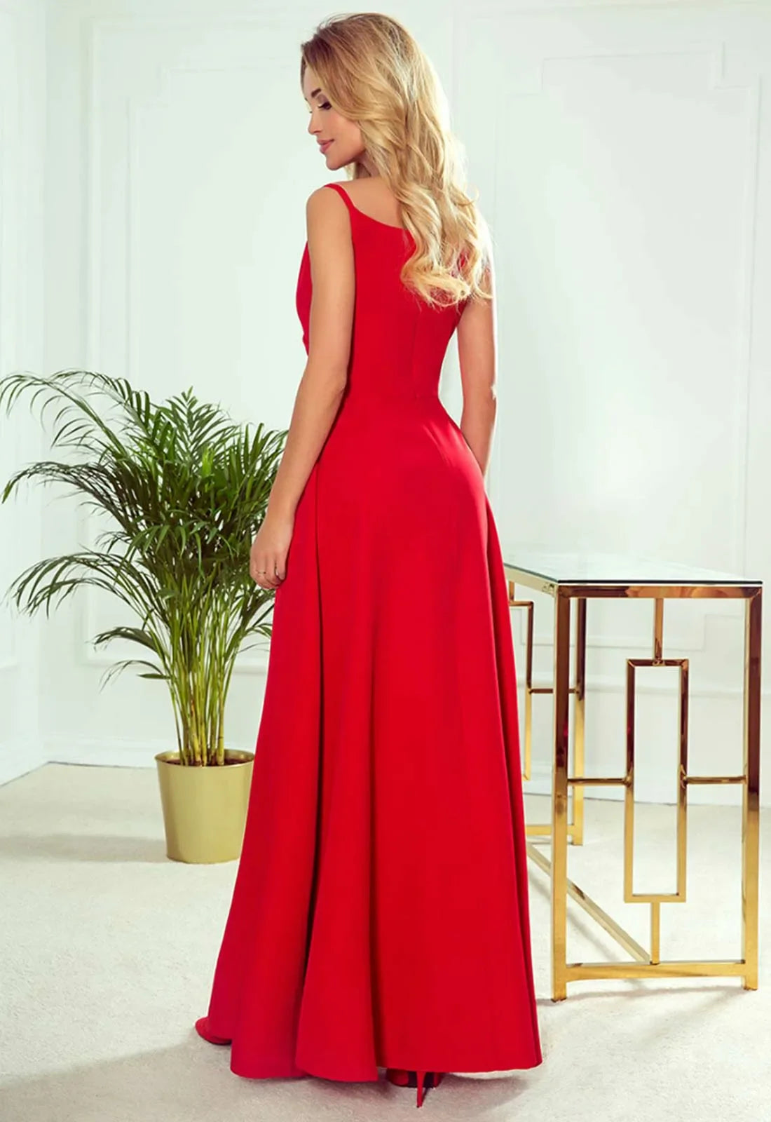 LBD Exclusive Red Chiara Evening Dress