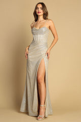 Adora 3169 Glitter Prom Dress Sale