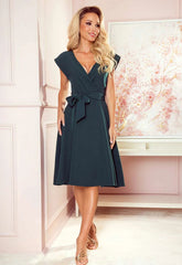 LBD Exclusive Green Katie Cocktail Dress