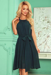 LBD Exclusive Green Alize Cocktail Dress