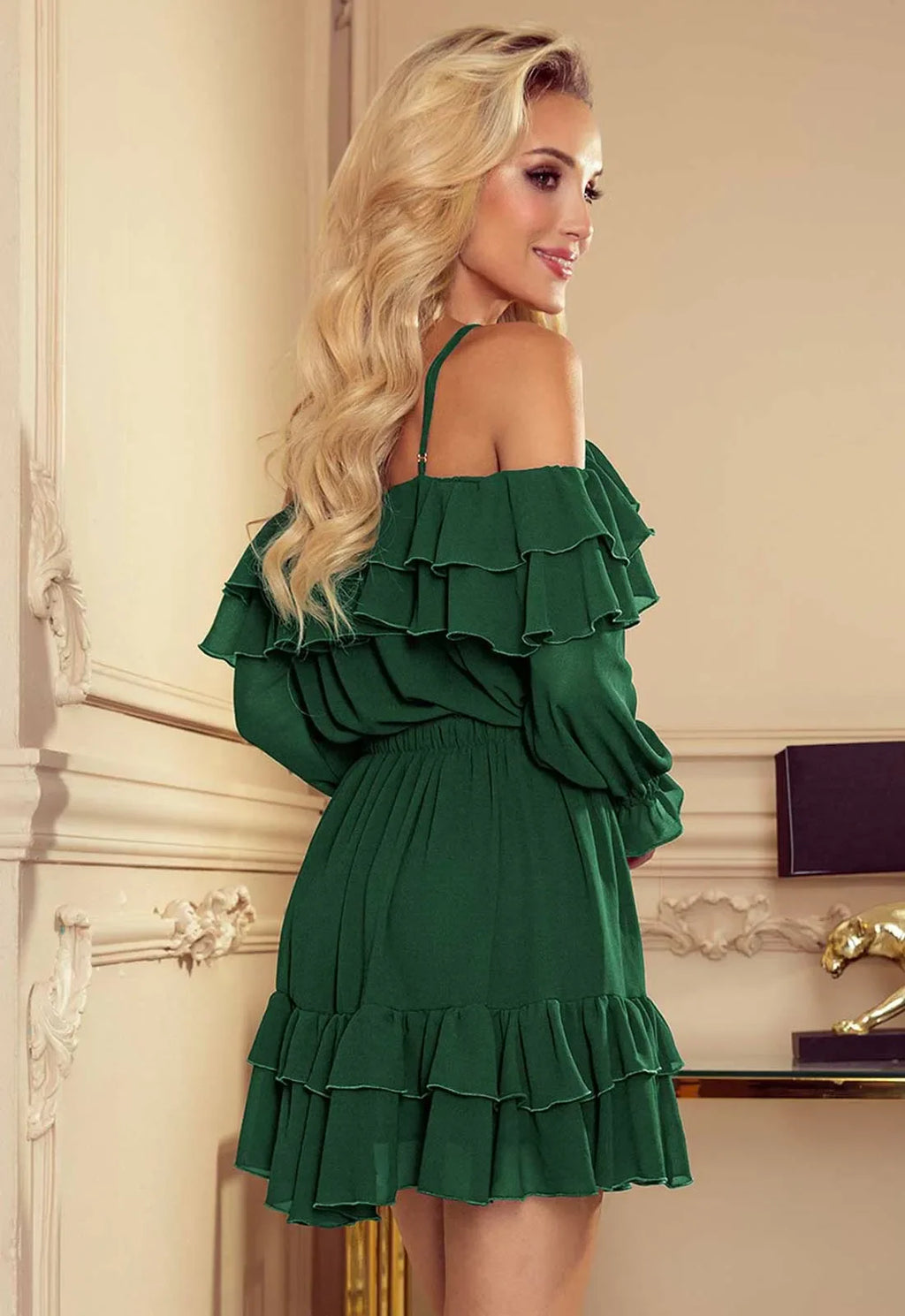 LBD Exclusive Green Chelsea Dress