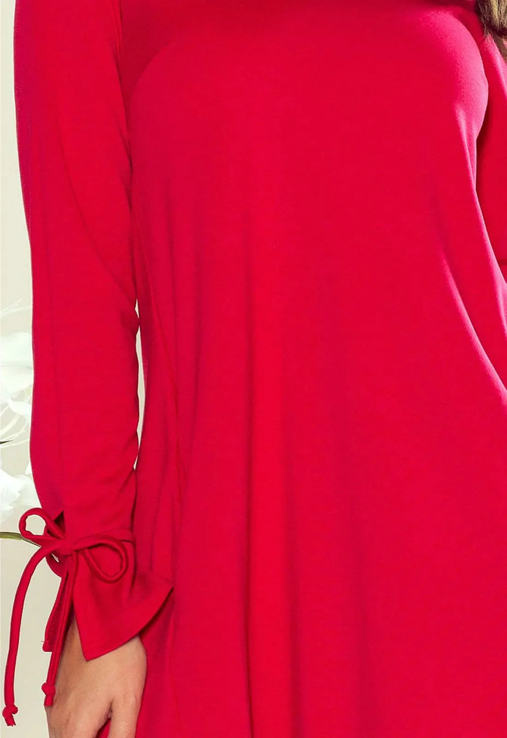 LBD Exclusive Red Lexi Shift Dress