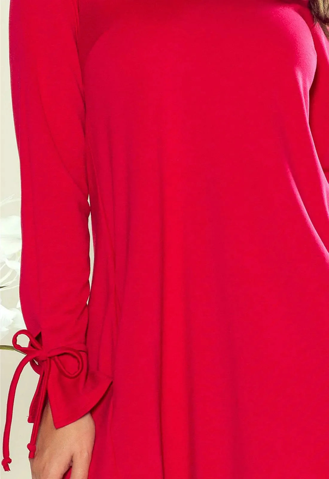 LBD Exclusive Red Lexi Shift Dress