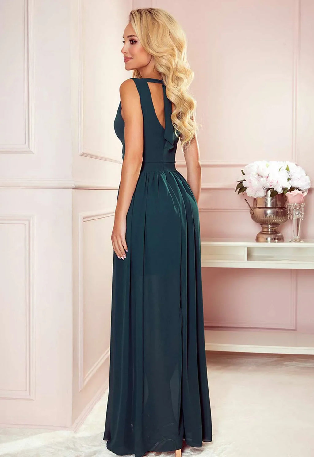 LBD Exclusive Green Justine Maxi Dress