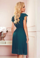 LBD Exclusive Green Polina Cocktail Dress