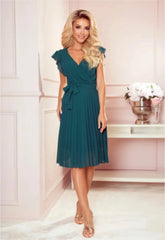 LBD Exclusive Green Polina Cocktail Dress
