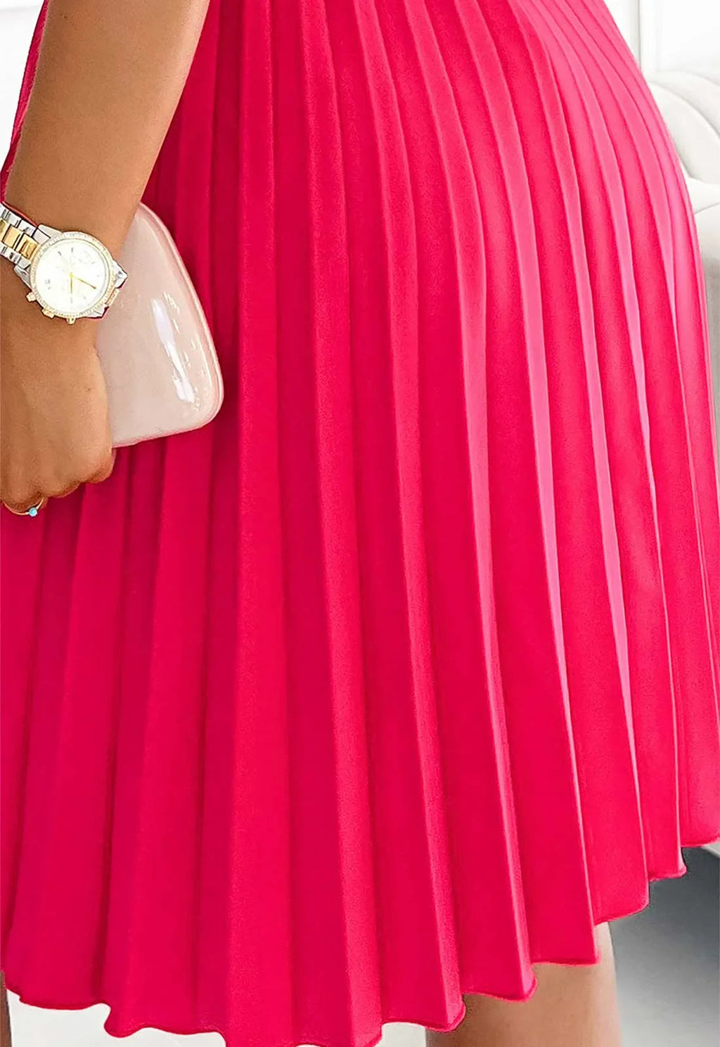 LBD Exclusive Pink Wendy Cocktail Dress
