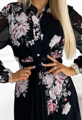 LBD Exclusive Dark Carla Print Dress
