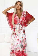 LBD Exclusive Flo Wrap Floral Dress