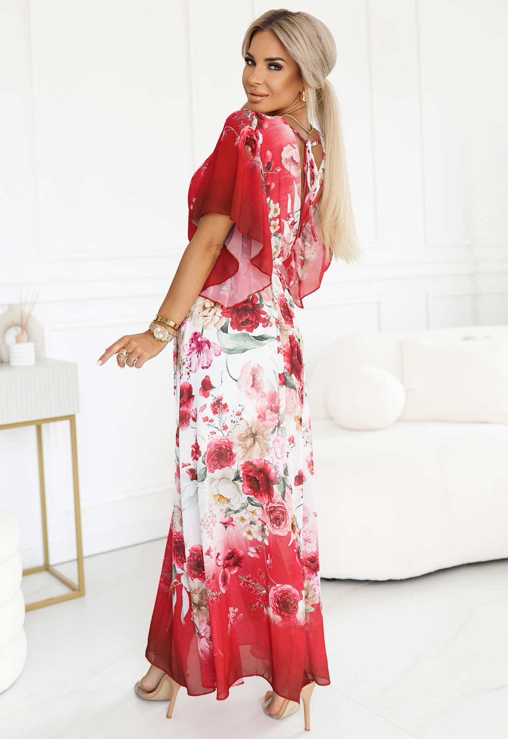 LBD Exclusive Flo Wrap Floral Dress
