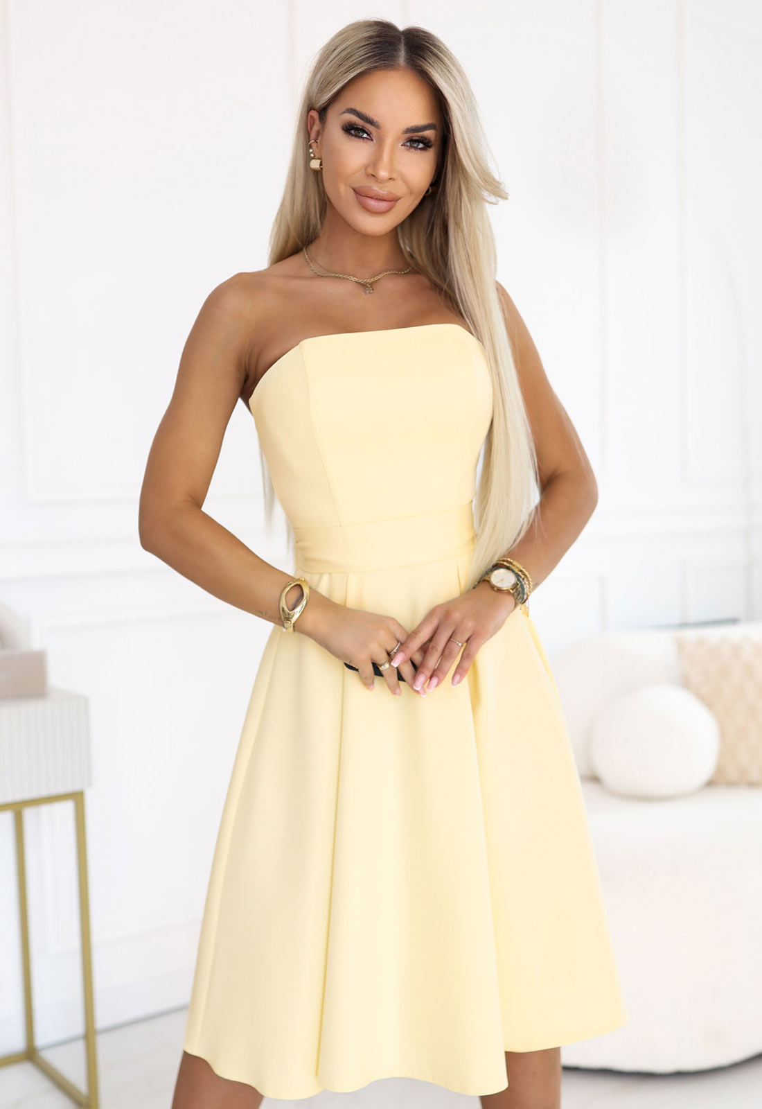 LBD Exclusive Lemon Viviene Party Dress
