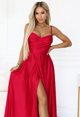 LBD Exclusive Red Diana Maxi Dress