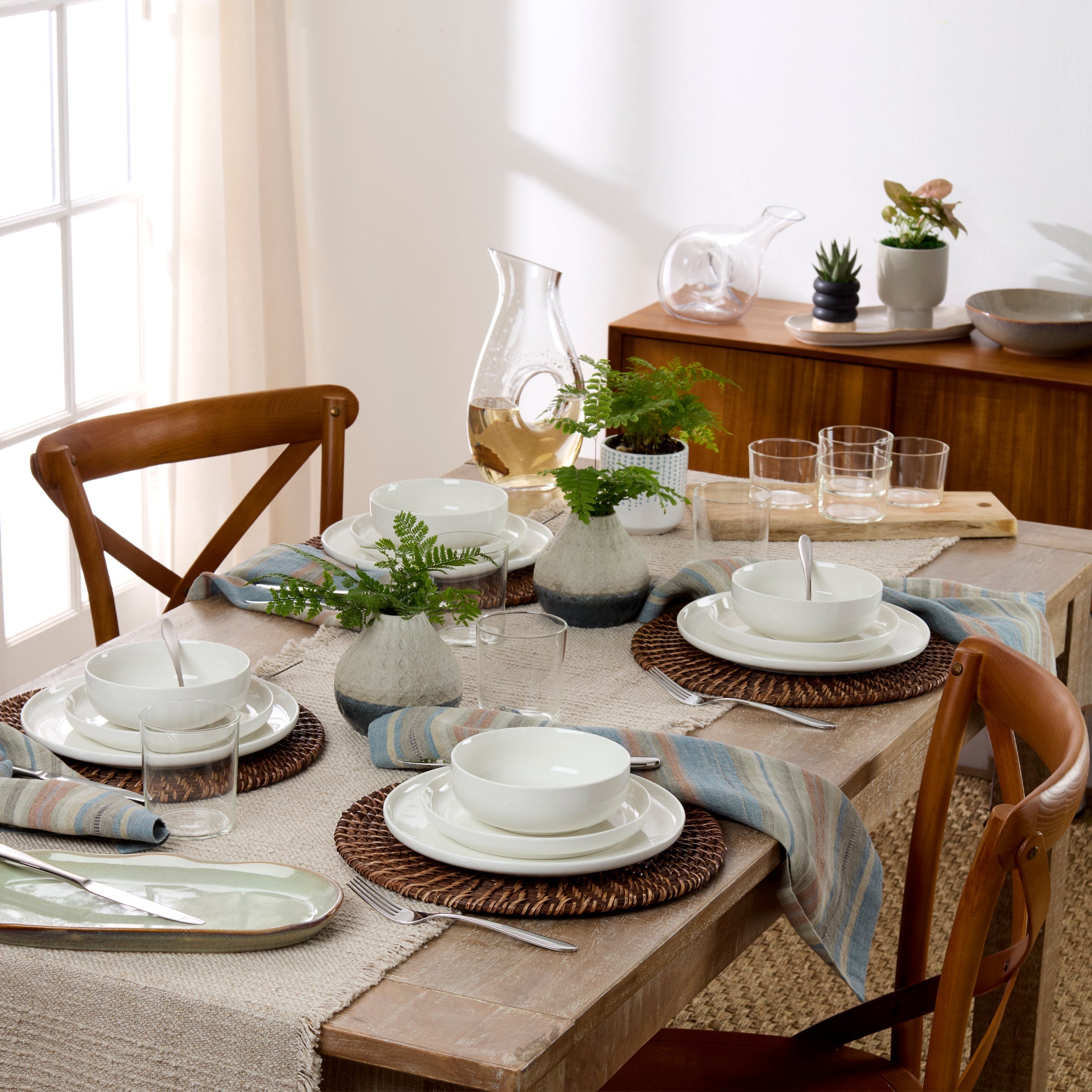 Stackables Clear Short & Tall Glasses 12-Piece Set