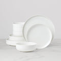 24 Seven White 12-Piece Dinnerware Set