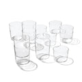 Stackables Clear Short & Tall Glasses 12-Piece Set