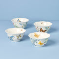 Butterfly Meadow Herbs Rice Bowls, Set of 4