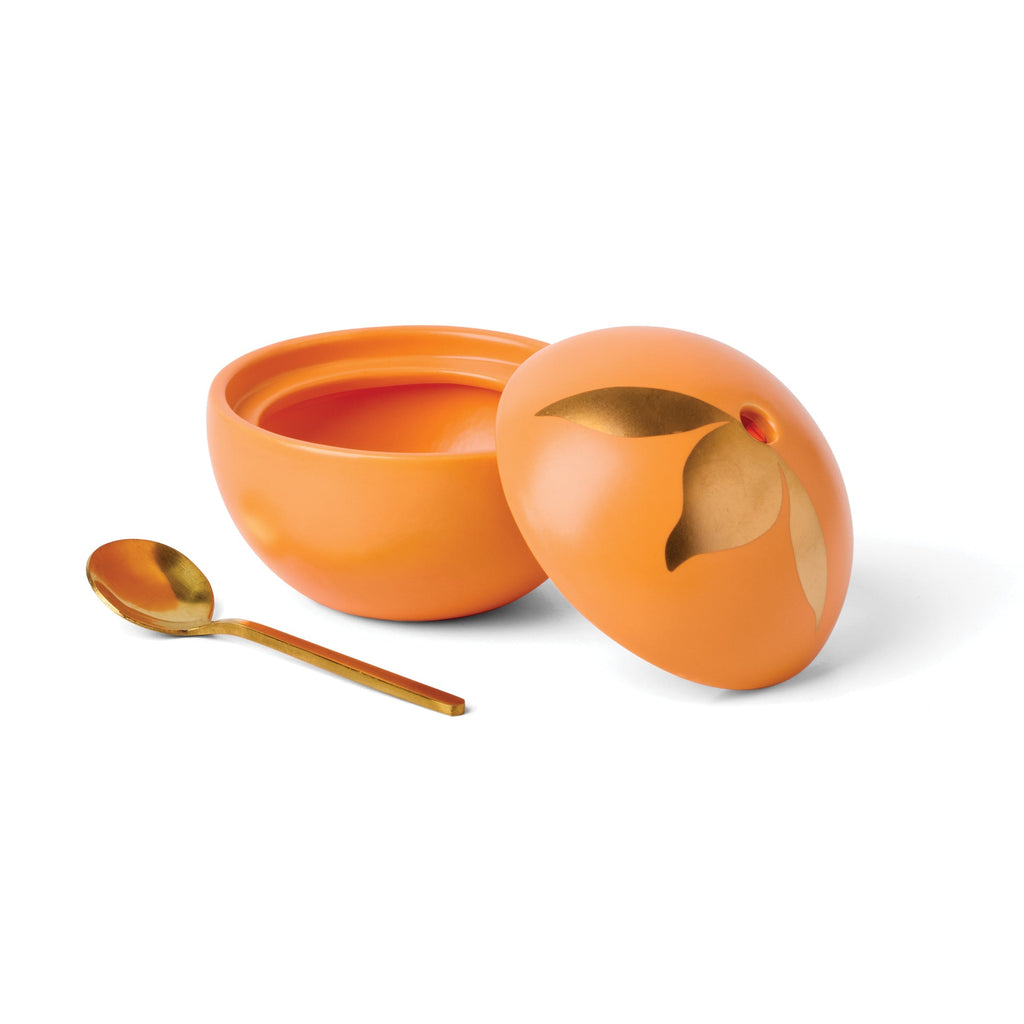 Tutti Fruity Pear & Orange Sugar & Creamer Set