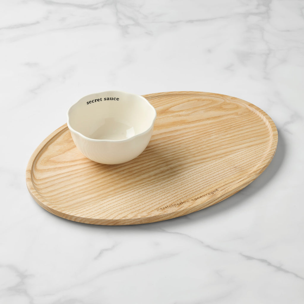 What A Treat Oval Platter & Bowl Set