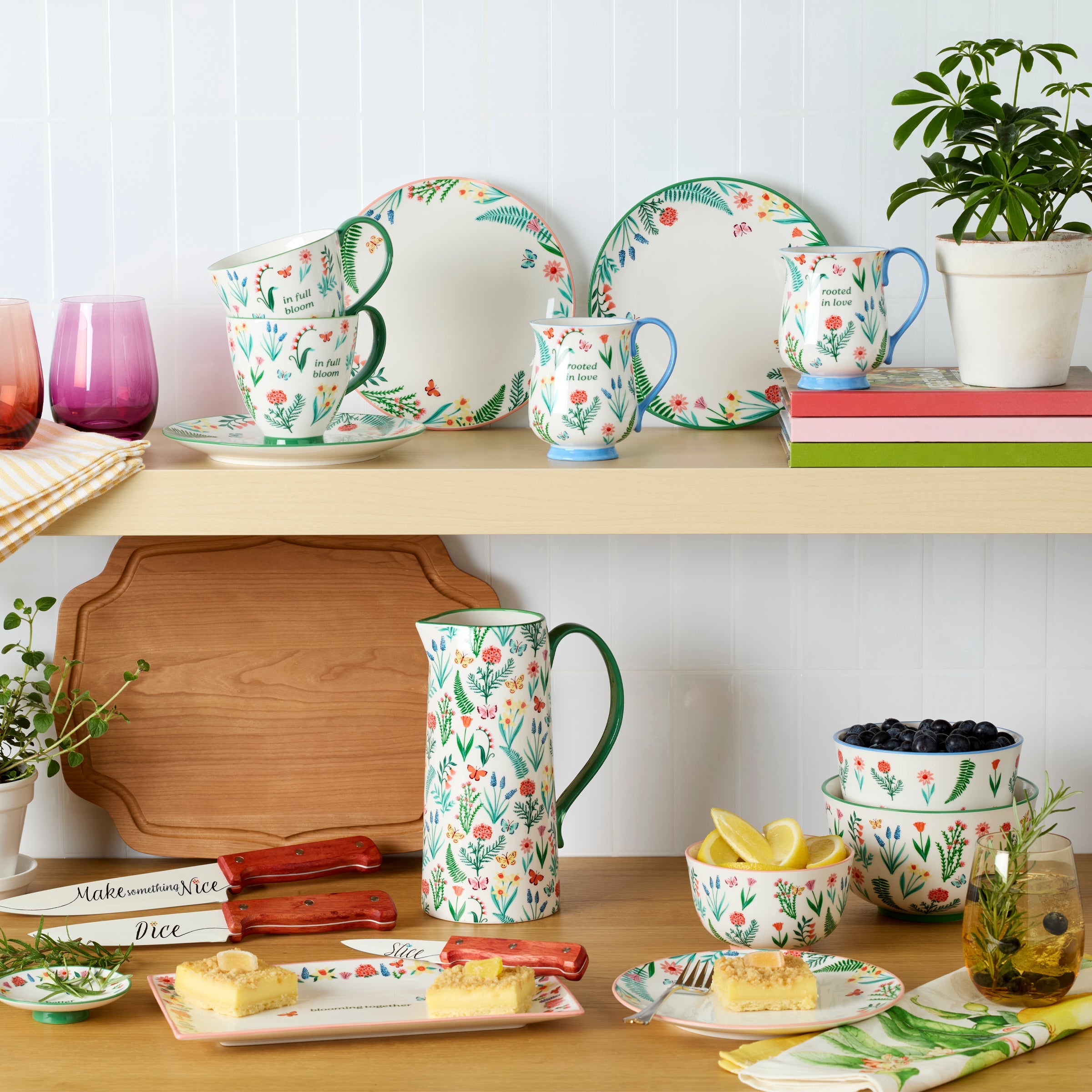 First Blooms 3-Piece Nesting Bowl Set