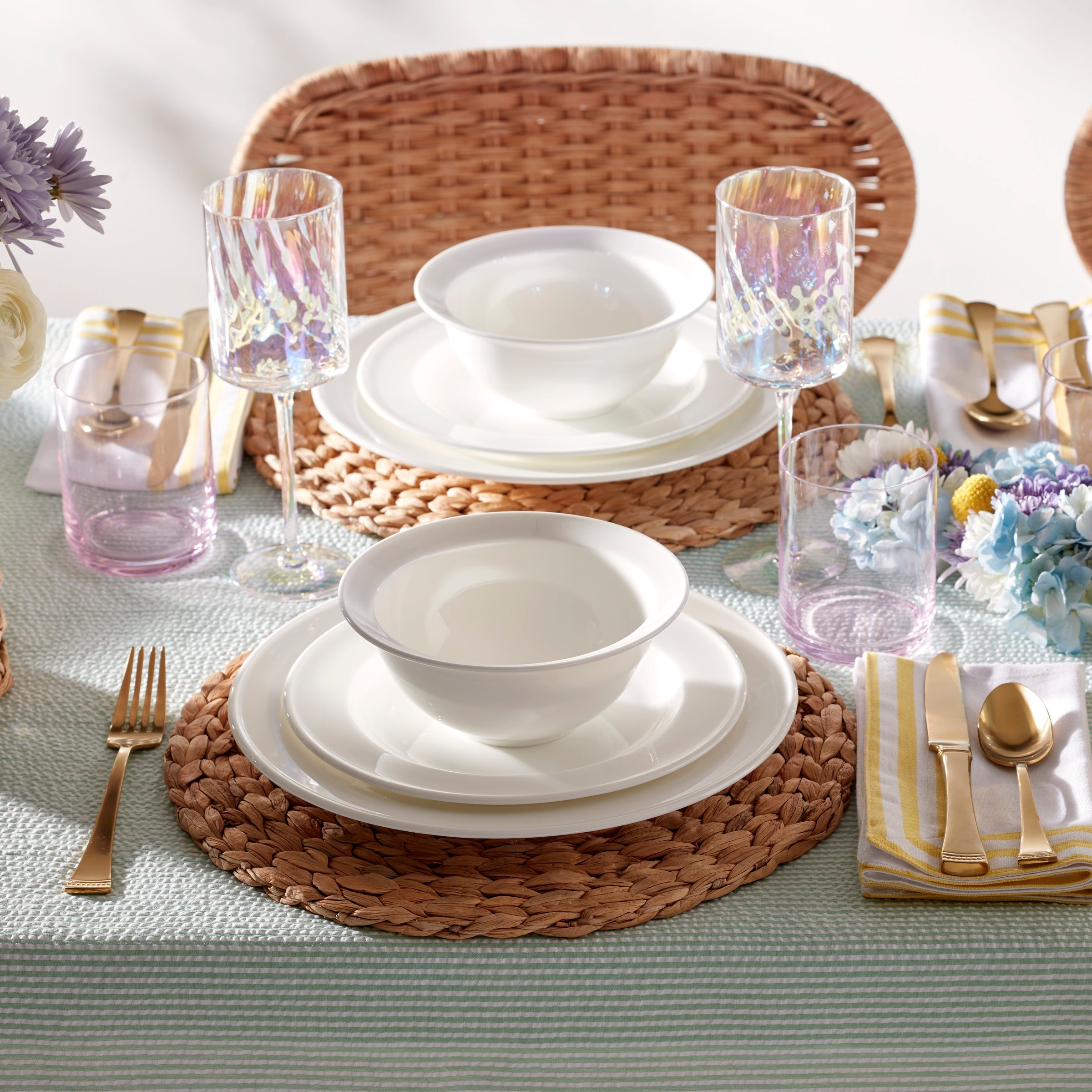 Studio 1414 Rimmed All Purpose Bowls, Set of 6