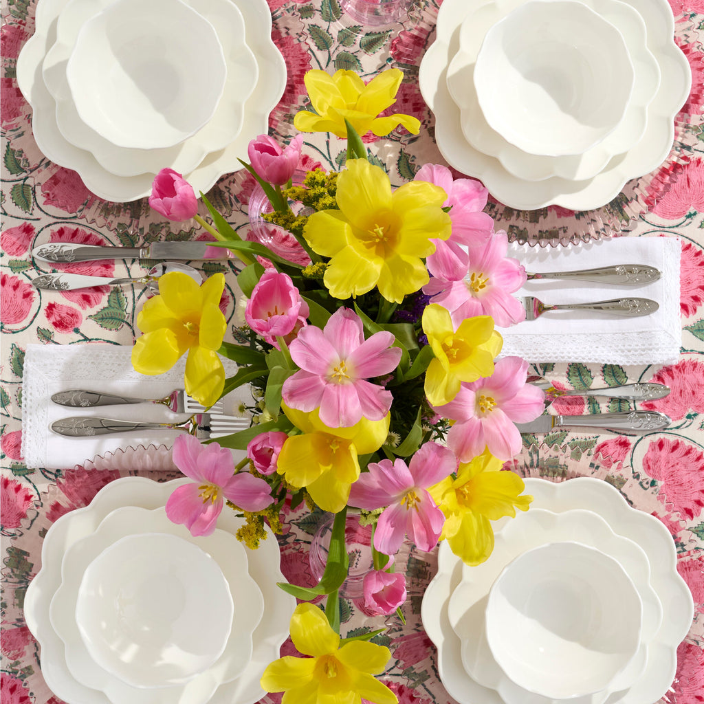 Studio 1414 Scallop 16-Piece Dinnerware Set