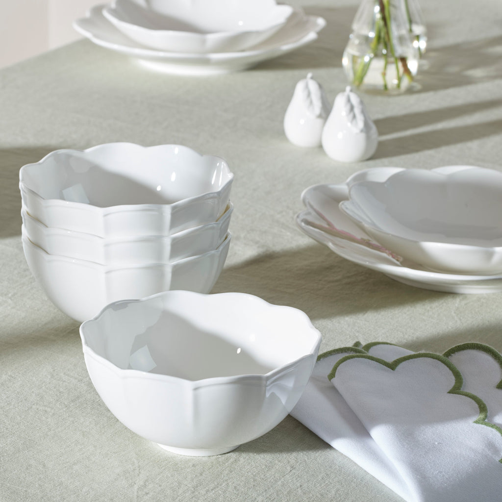 Studio 1414 Scallop 16-Piece Dinnerware Set