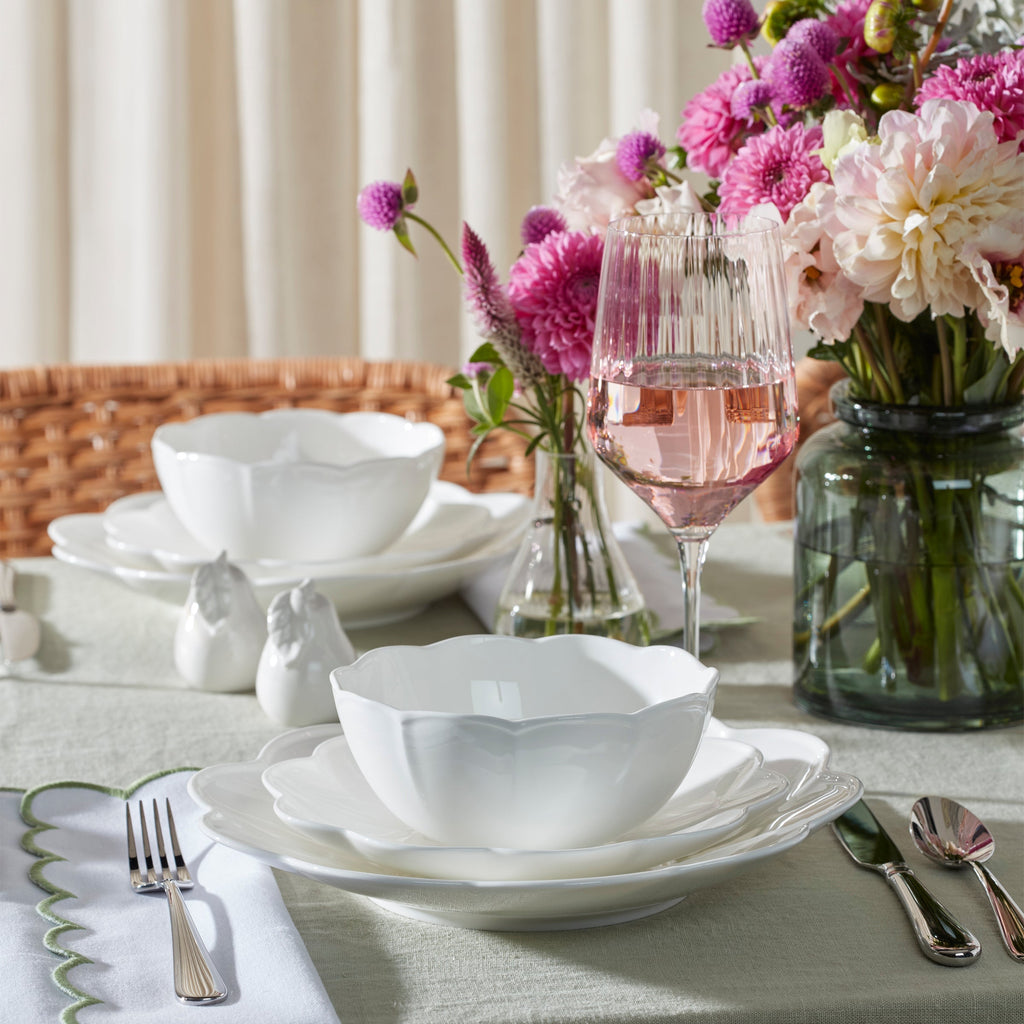 Studio 1414 Scallop 12-Piece Dinnerware Set