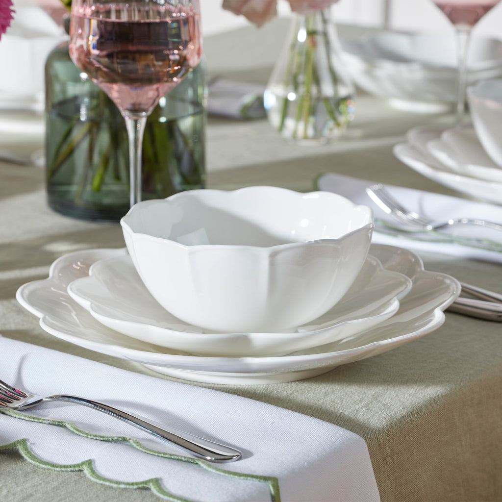 Studio 1414 Scallop 12-Piece Dinnerware Set