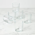 24 Seven Clear Medium Tumblers, Set of 6