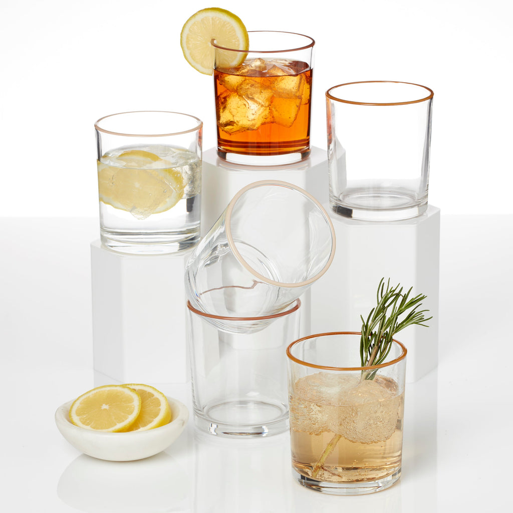 24 Seven Sunbaked 6-Piece Medium Tumbler Set