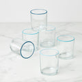 24 Seven Turquoise 6-Piece Medium Tumbler Set